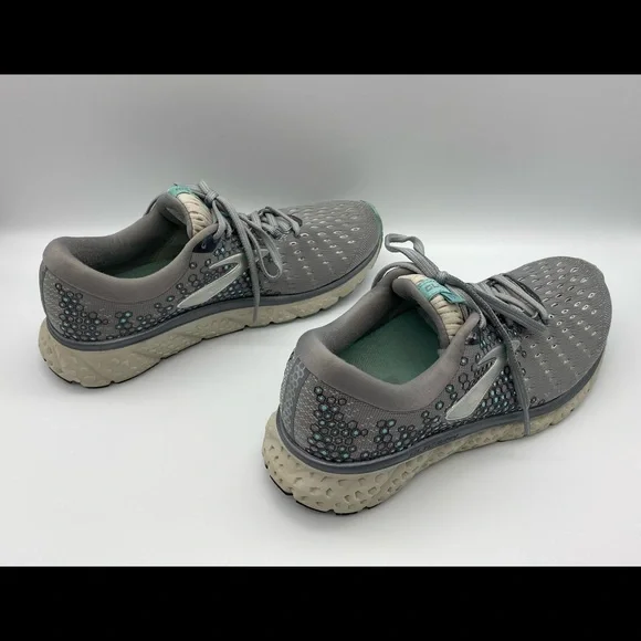Women’s Brooks Aqua Grey Glycerin 17 Sneakers 8.5 - Picture 3 of 10